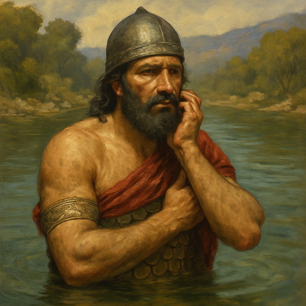 Naaman's cleansing.