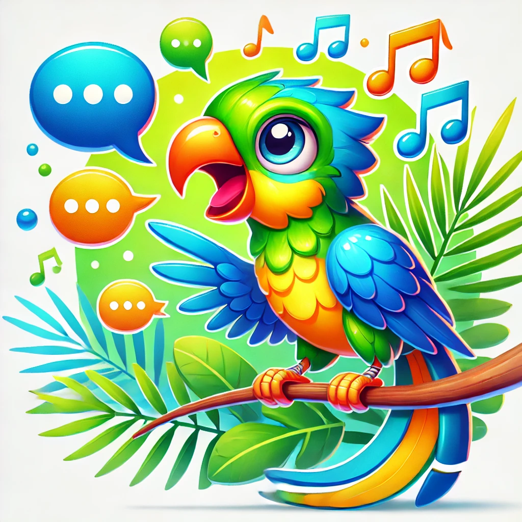 Paco the parrot.